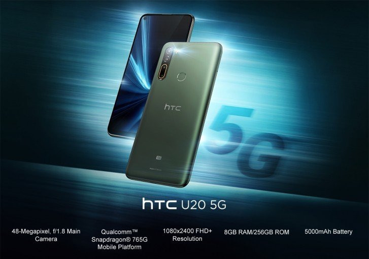 HTC U20 5G: Επίσημα το πρώτο 5G smartphone της εταιρείας