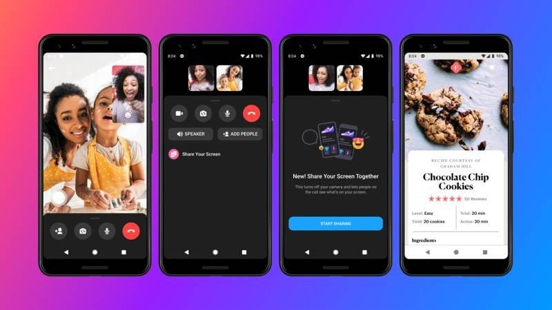 Facebook Messenger: Υποστήριξη screen sharing και στη mobile εφαρμογή