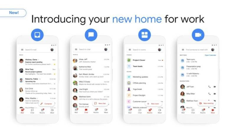 Το νέο Gmail λανσάρεται από σήμερα σε Android και web για τους χρήστες της G Suite