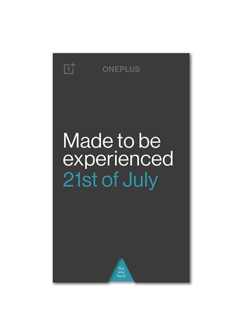 OnePlus Nord: Παρουσίαση στις 21 Ιουλίου 2020; 1