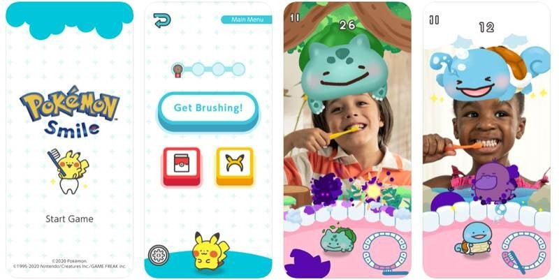 Pokémon Smile: Μια AR εφαρμογή για να πλένεις τα δόντια σου