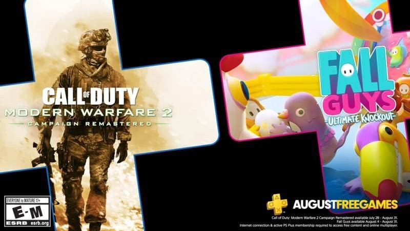 PS Plus: Δωρεάν τα Modern Warfare 2 Campaign Remastered και Fall Guys