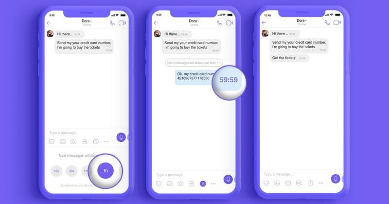 Viber: Τα αυτοκαταστρεφόμενα μηνύματα ήρθαν και στην Ελλάδα