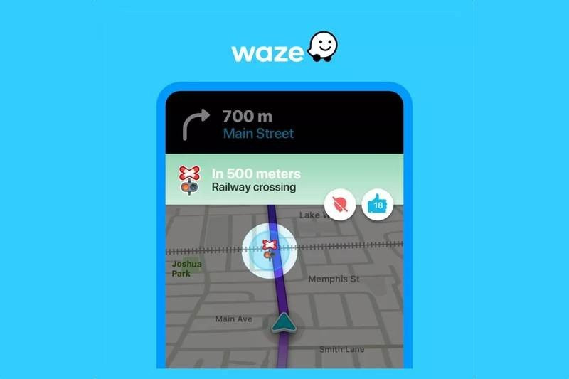Waze: Ειδοποιήσεις για σιδηροδρομικές διαβάσεις σε όλο τον κόσμο