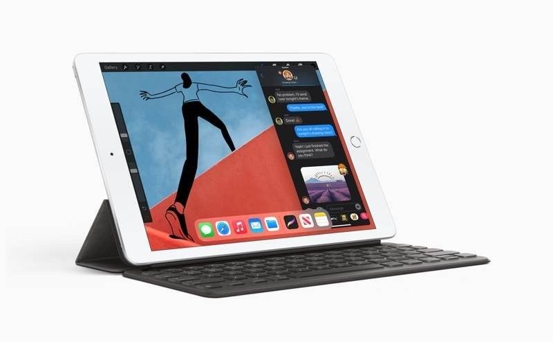 Νέο iPad 8ης γενιάς με οθόνη 10.2'' και Touch ID 1