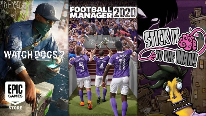 Football Manager 2020, Watch Dogs 2 και Stick It To The Man δωρεάν στο Epic Games Store 1