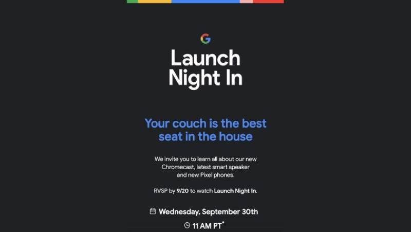 Επίσημο: Pixel 5, Pixel 4a 5G, νέο Chromecast και νέο έξυπνο ηχείο στις 30 Σεπτεμβρίου 2020 1