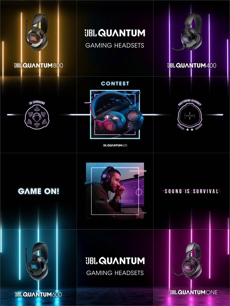 JBL Quantum: Η νέα σειρά ακουστικών και ηχείων για gamers 1