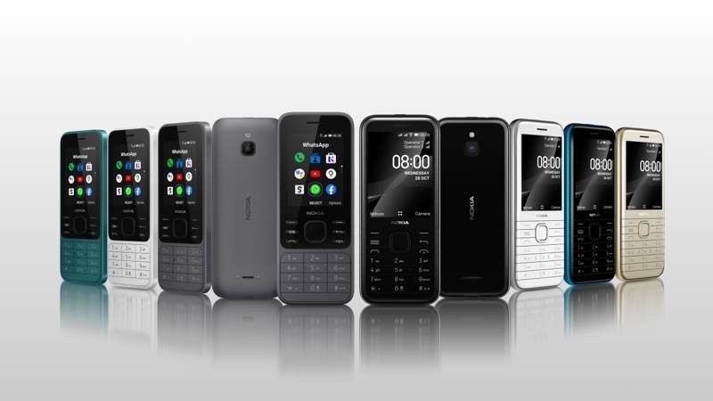 Nokia 6300 4G και Nokia 8000 4G: Τα νέα feature phones με Google Assistant