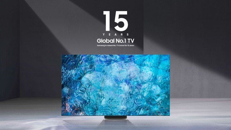 Samsung: Στην 1η θέση των κατασκευαστών τηλεοράσεων για 15η συνεχή χρονιά
