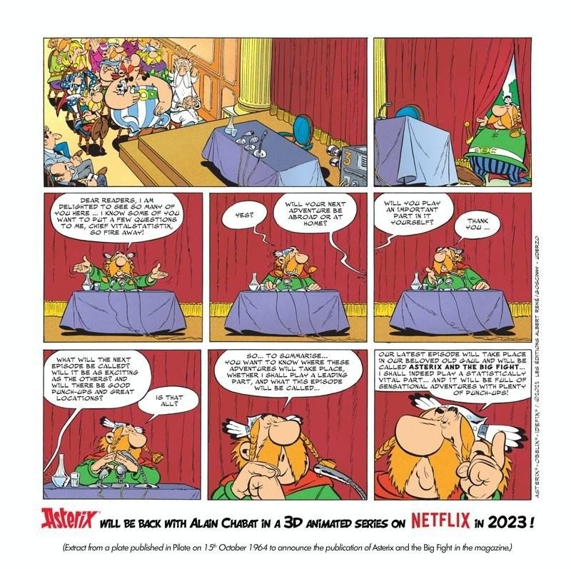 Asterix: Ανακοινώθηκε anime τηλεοπτική σειρά, έρχεται στο Netflix το 2022