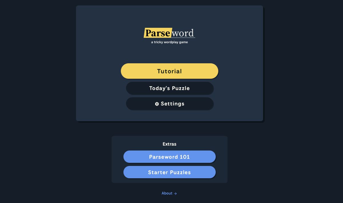 Parseword: