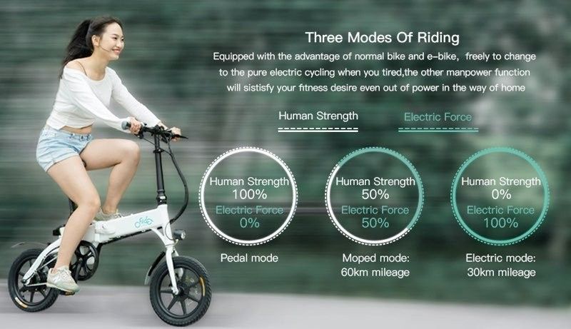 Fiido D1: Ηλεκτρικό ποδήλατο από Ευρωπαϊκή αποθήκη με δωρεάν αποστολή σε πολύ καλή τιμή