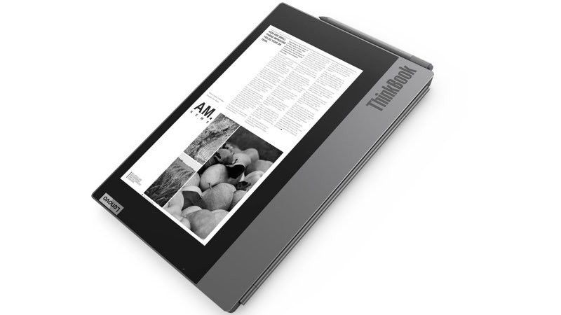 Lenovo ThinkBook Plus: Το εντυπωσιακό laptop με έξτρα οθόνη eInk στο καπάκι [CES 2020]