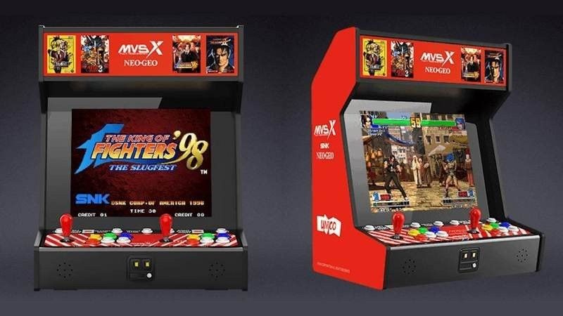 SNK NEOGEO MVSX: Πλήρους μεγέθους arcade κονσόλα με 50 παιχνίδια