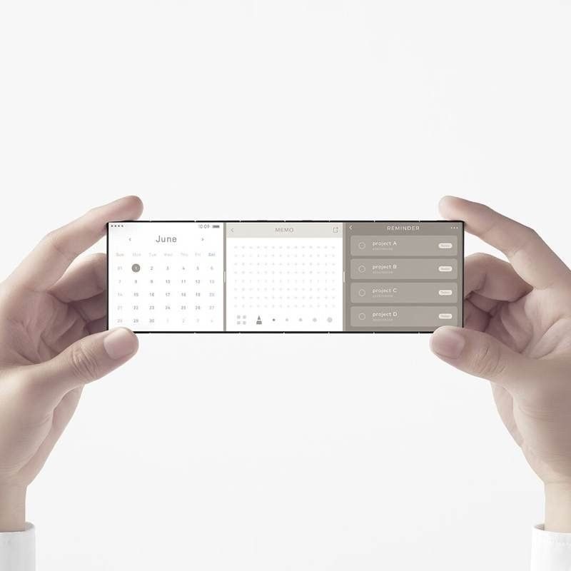 Oppo: Απίστευτο concept για smartphone που διπλώνει στα τρία