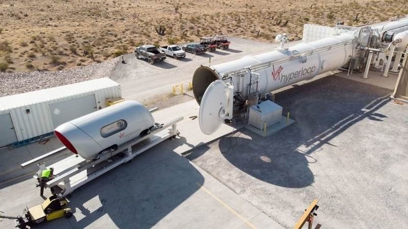 Virgin Hyperloop: Πρώτη επανδρωμένη δοκιμή για το φουτουριστικό τραίνο