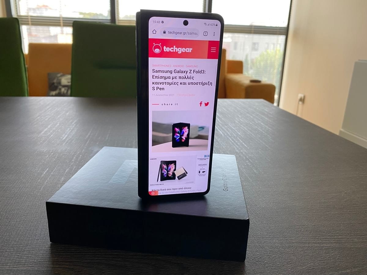 Samsung Galaxy Z Fold3 Review: Ένα πανίσχυρο εργαλείο για τον επαγγελματία | 