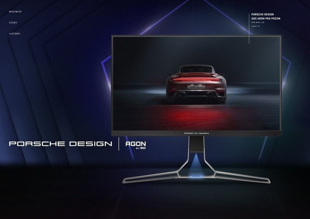 Porsche Design AOC AGON PRO PD32M: Μια νέα premium gaming οθόνη