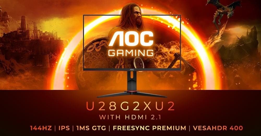 AOC GAMING U28G2XU2: Το 4Κ gaming γίνεται ακόμα πιο προσιτό