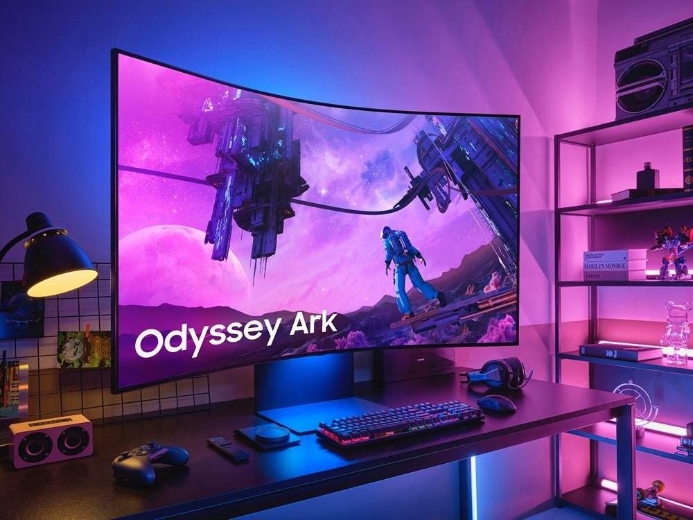 Samsung Odyssey Ark: Η πρώτη κυρτή οθόνη gaming 55 #039; #039; διαθέσιμη παγκοσμίως