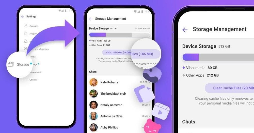 Viber: Νέα λειτουργία για εξοικονόμηση αποθηκευτικού χώρου στην εφαρμογή