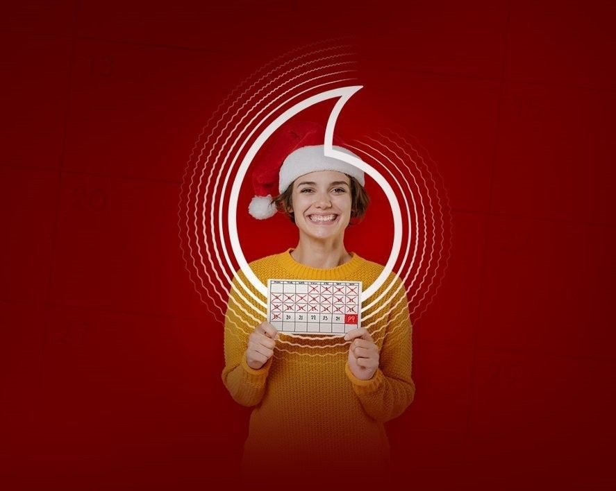 Vodafone Pre-Christmas: Απεριόριστα data για 7 ημέρες με €2.90