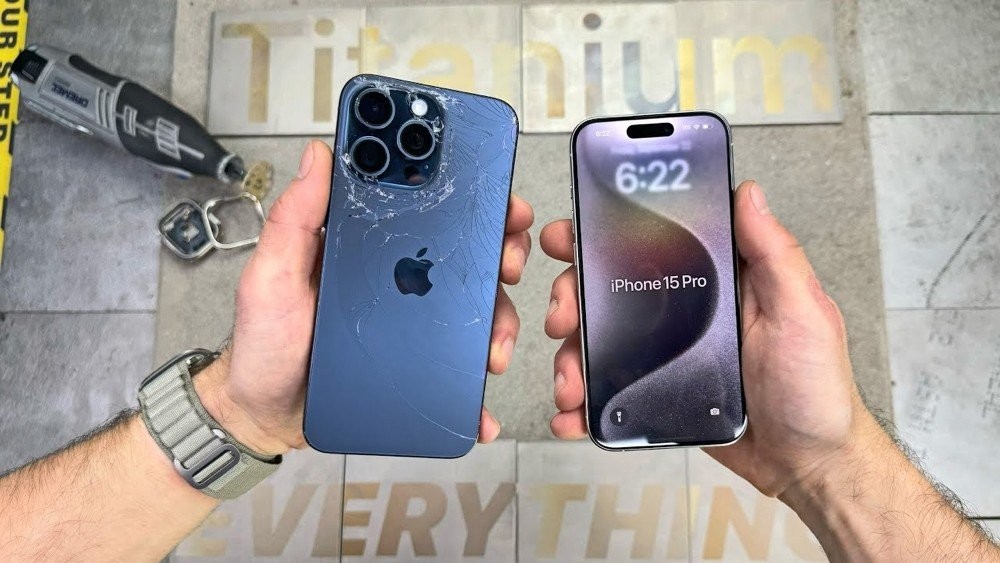 Fall- und Akkutest für iPhone 15 Pro und iPhone 15 Pro Max [Videos]