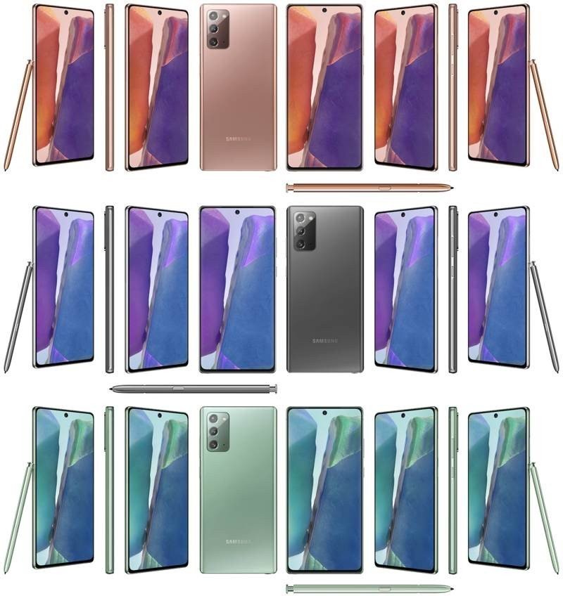 Samsung Galaxy Note 20: Πλήρης αποκάλυψη και για το βασικό μοντέλο Samsung Galaxy Note 20: Πλήρης αποκάλυψη και για το βασικό μοντέλο