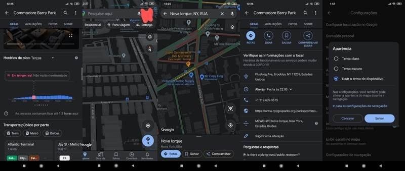 Google Maps: Επίσημη ανακοίνωση για το dark mode