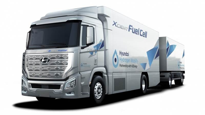 Hyundai XCIENT: Το υδρογονοκίνητο φορτηγό της εταιρείας έφτασε στην Ελβετία Hyundai XCIENT: Το υδρογονοκίνητο φορτηγό της εταιρείας έφτασε στην Ελβετία