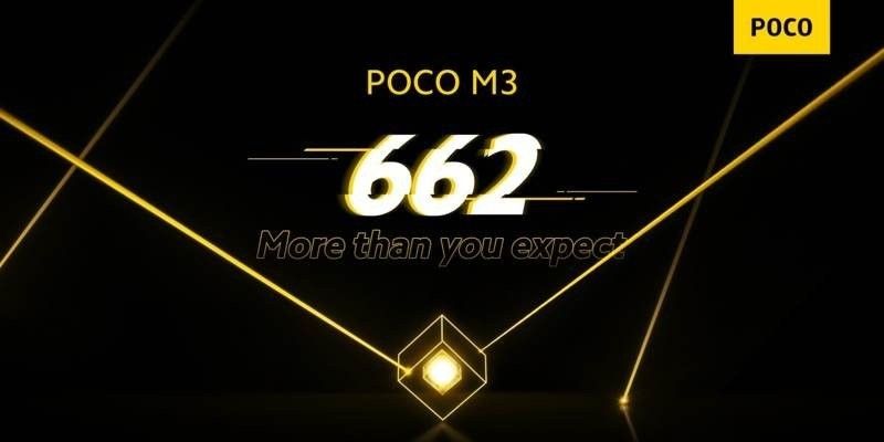 POCO M3: Αποκαλυπτήρια αύριο με οθόνη 6.53'', Snapdragon 662 και μπαταρία 6000mAh