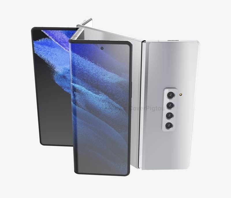 Samsung Galaxy Z Fold3: Concept βασισμένο σε πατέντα της εταιρείας για αναδίπλωση στα τρία