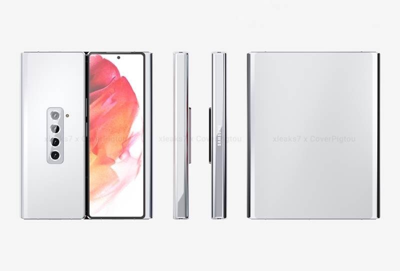 Samsung Galaxy Z Fold3: Concept βασισμένο σε πατέντα της εταιρείας για αναδίπλωση στα τρία