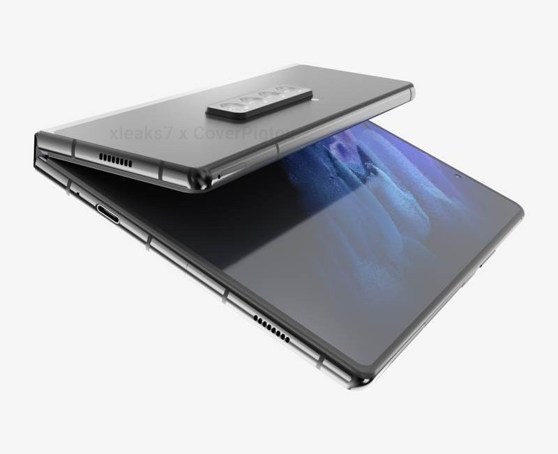 Samsung Galaxy Z Fold3: Concept βασισμένο σε πατέντα της εταιρείας για αναδίπλωση στα τρία