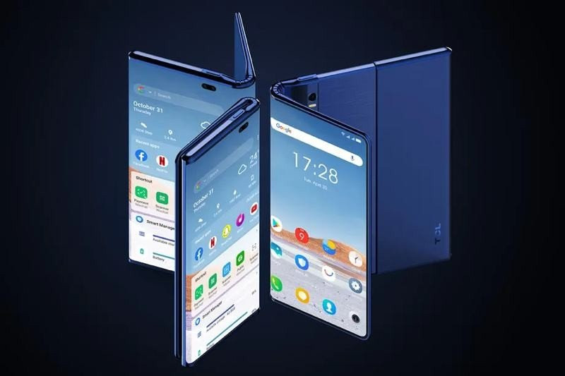 TCL Fold 'n Roll: Ένα concept smartphone με foldable και rollable οθόνη TCL Fold 'n Roll: Ένα concept smartphone με foldable και rollable οθόνη