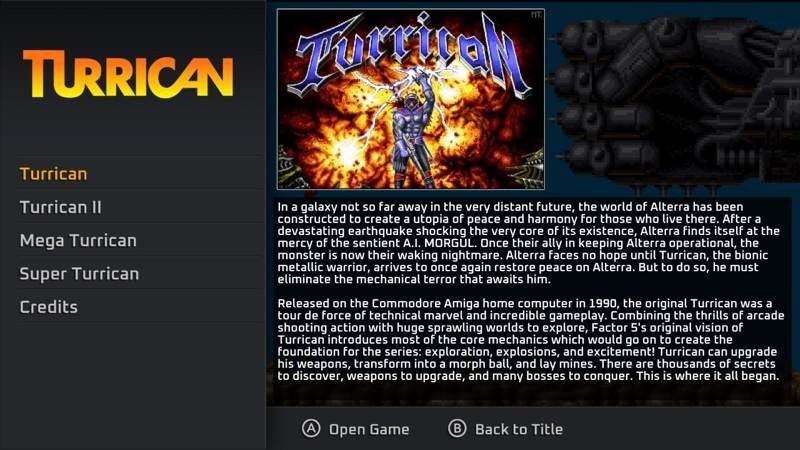 Turrican Flashback Review Turrican Flashback Review