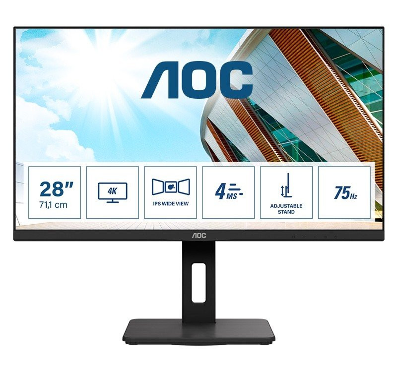 AOC P2 Series: Τρεις νέες επαγγελματικές οθόνες υψηλής ανάλυσης από €309