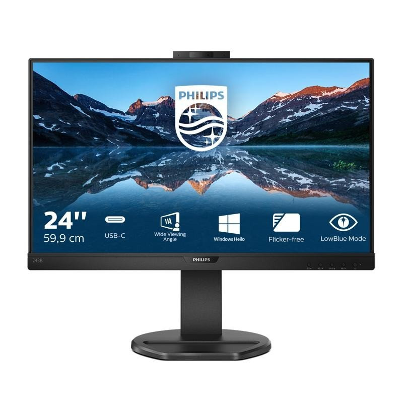 Philips B Line 243B9H: Προηγμένη ασφάλεια για έναν τακτοποιημένο χώρο εργασίας Philips B Line 243B9H: Προηγμένη ασφάλεια για έναν τακτοποιημένο χώρο εργασίας