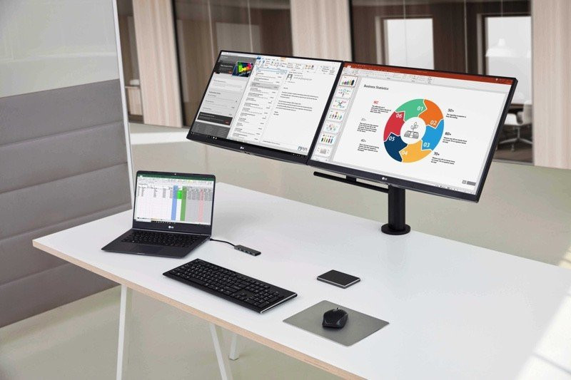LG Ergo: Νέες επαγγελματικές οθόνες για μέγιστη παραγωγικότητα και εργονομία LG Ergo: Νέες επαγγελματικές οθόνες για μέγιστη παραγωγικότητα και εργονομία