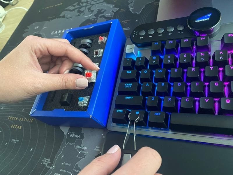 Mountain Everest Max: Θέτει νέους κανόνες για τα gaming keyboards Mountain Everest Max: Θέτει νέους κανόνες για τα gaming keyboards