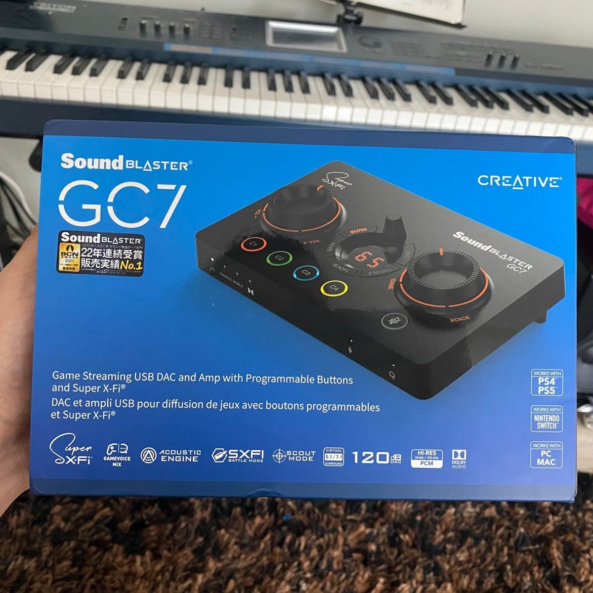Απογείωσε την εμπειρία gaming με τα Sound Blaster GC7 DAC και SXFI Air Gamer! Απογείωσε την εμπειρία gaming με τα Sound Blaster GC7 DAC και SXFI Air Gamer!