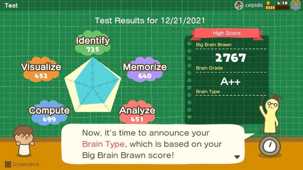 Big Brain Academy: Brain vs Brain Review Big Brain Academy: Brain vs Brain Review