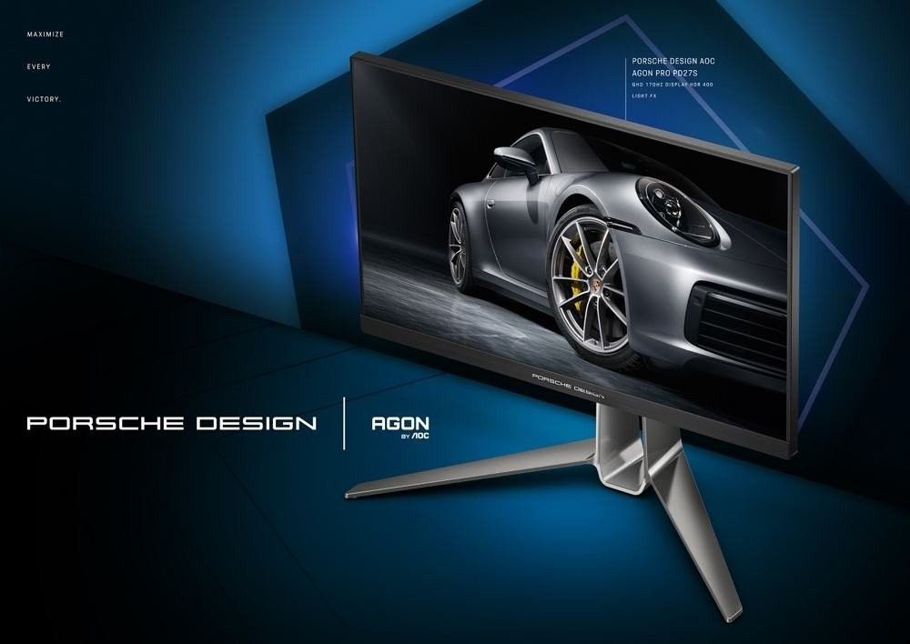 AOC AGON Pro PD27S: Η νέα gaming οθόνη σε συνεργασία με την Porsche Design
