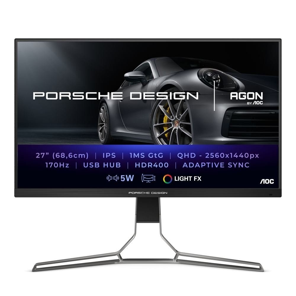 AOC AGON Pro PD27S: Η νέα gaming οθόνη σε συνεργασία με την Porsche Design AOC AGON Pro PD27S: Η νέα gaming οθόνη σε συνεργασία με την Porsche Design