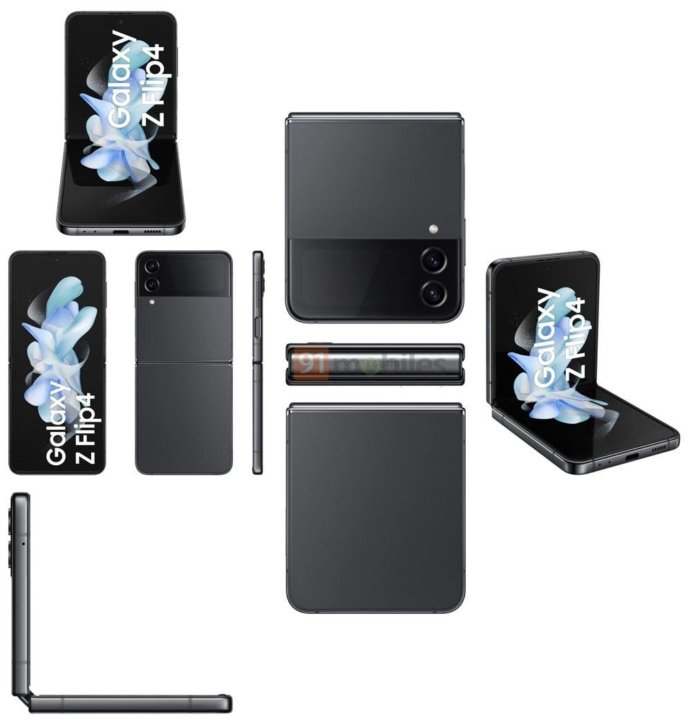 Samsung Galaxy Z Fold4 και Galaxy Z Flip4 σε νέα αποκαλυπτικά renders Samsung Galaxy Z Fold4 και Galaxy Z Flip4 σε νέα αποκαλυπτικά renders