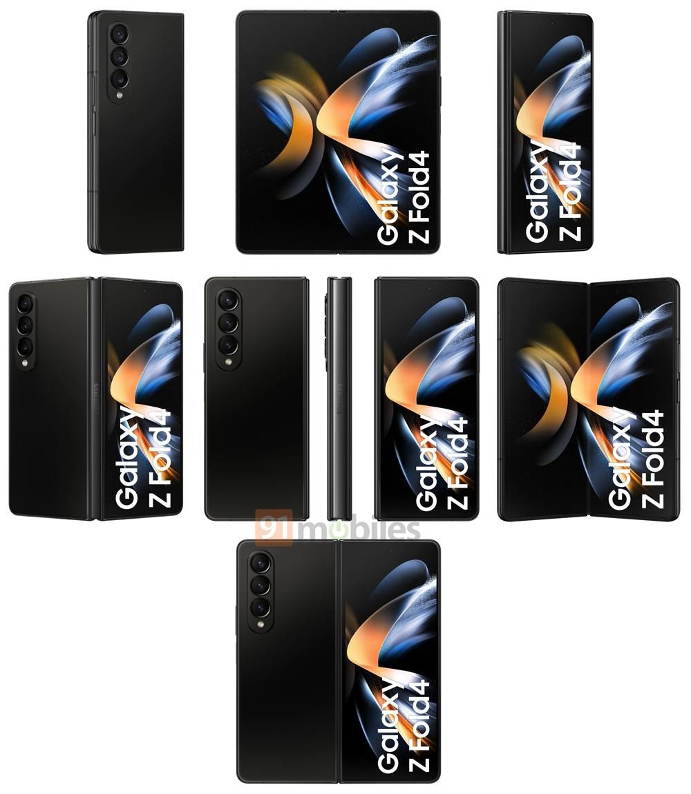 Samsung Galaxy Z Fold4 και Galaxy Z Flip4 σε νέα αποκαλυπτικά renders Samsung Galaxy Z Fold4 και Galaxy Z Flip4 σε νέα αποκαλυπτικά renders