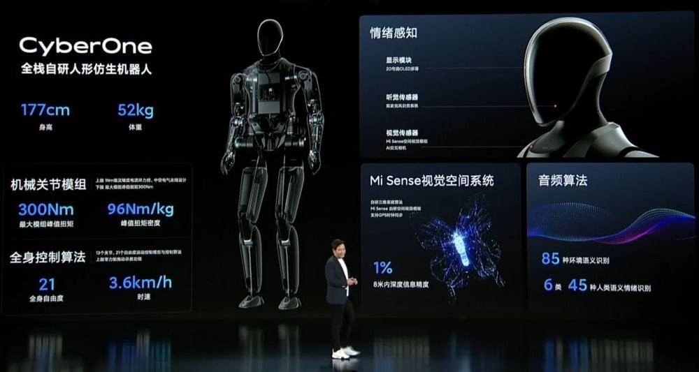 Xiaomi CyberOne: Το εντυπωσιακό ανθρωποειδές ρομπότ της εταιρείας Xiaomi CyberOne: Το εντυπωσιακό ανθρωποειδές ρομπότ της εταιρείας
