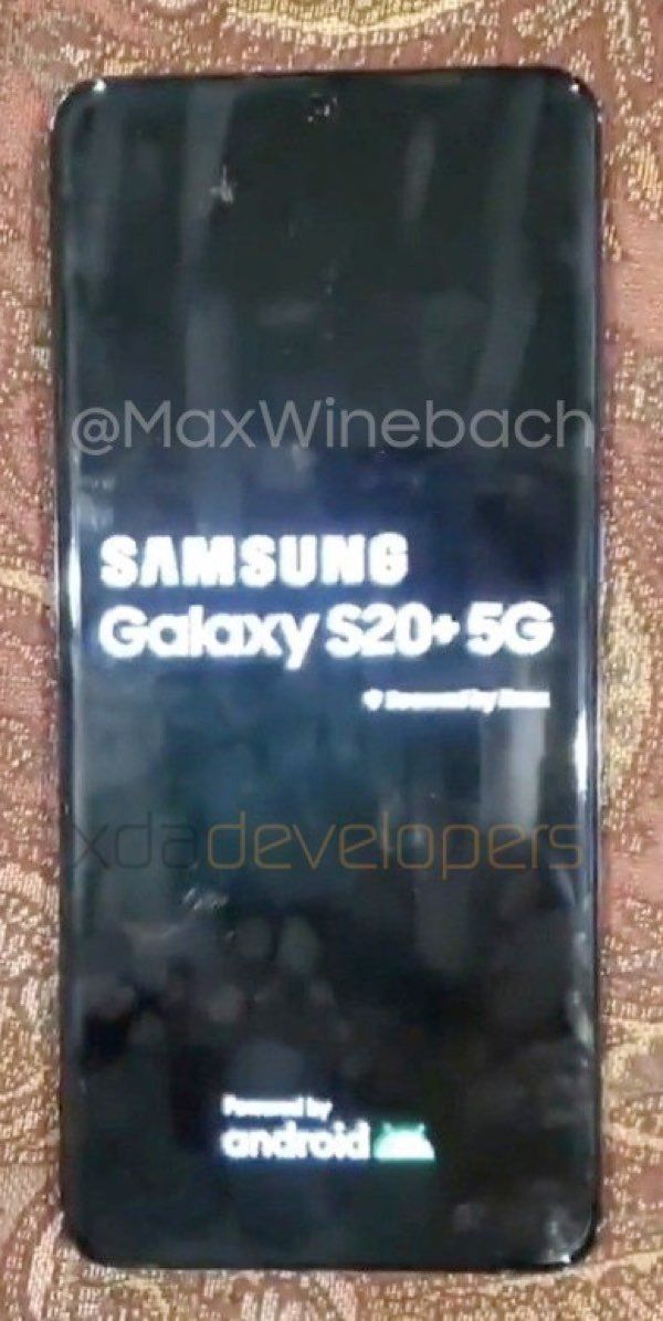Samsung Galaxy S20+ 5G: Διέρρευσαν οι πρώτες πραγματικές φωτογραφίες του